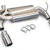 Corsa 24412 Dual Exit Cat Back Exhaust System for Jeep JK