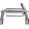 Gibson 17303 Split Rear Dual Exhaust System for Jeep JK