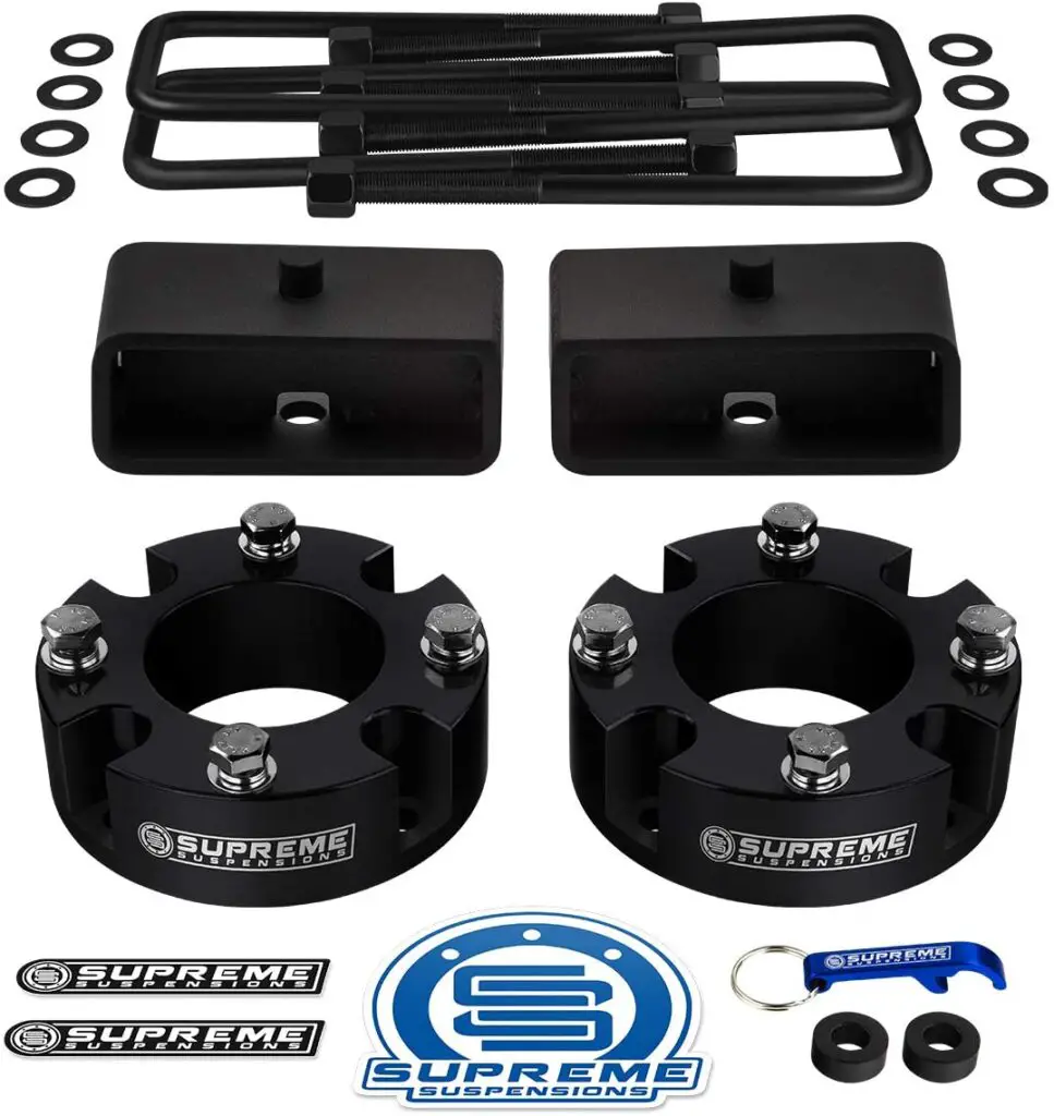 supreme suspensions 3 inch leveling kit for toyota tundra