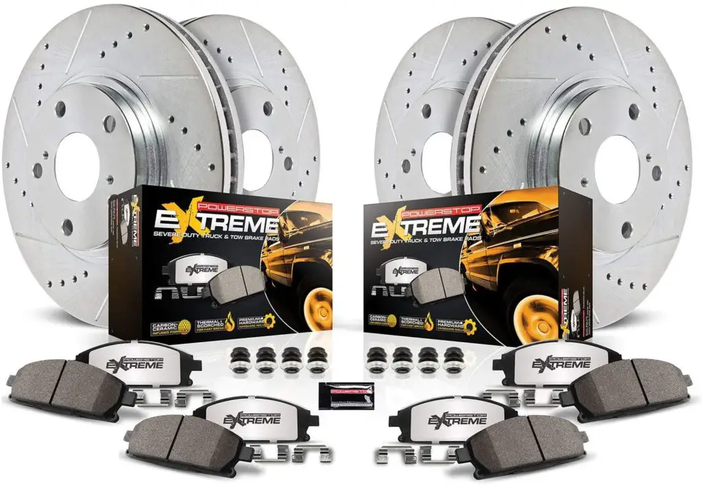 Power Stop K2813-36 Front & Rear Z36 Truck and Tow Brake Kit